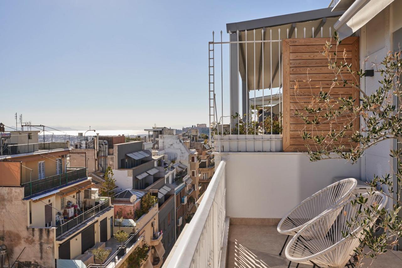 Lux Cozy Openair Apartment With Breathtaking View Афіни Екстер'єр фото